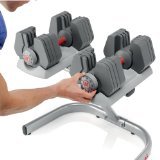 Universal Selectorized 445 Dumbbells and Stand