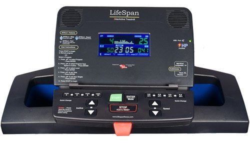 LifeSpan TR 1200i Folding Treadmill Console