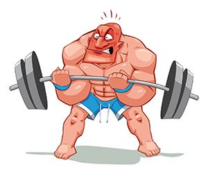 Work your muscles correctly Work your muscles correctly